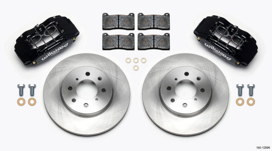 Wilwood DPHA Front Caliper & Rotor Kit Honda / Acura w/ 262mm OE Rotor - #140-12996