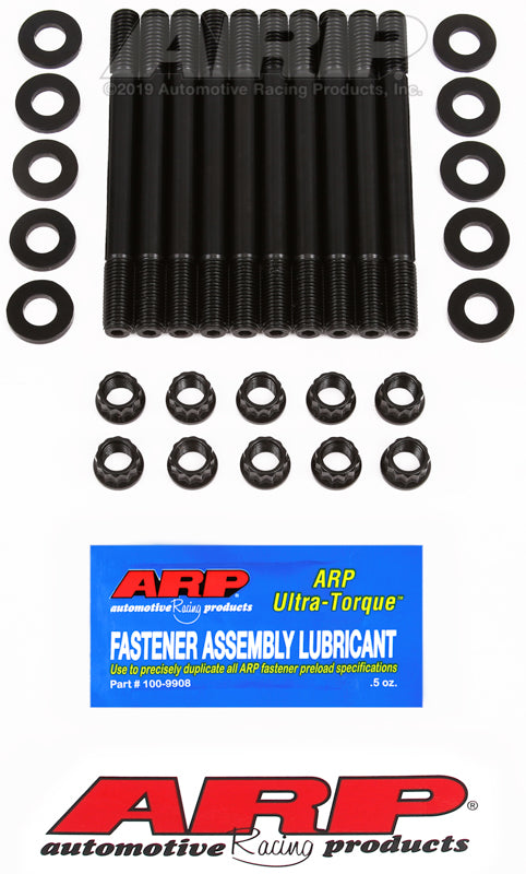 ARP 165-5401 for Saturn 1.9L 2-Bolt Main Stud Kit w/1/2in Straps / Nissan KA24DE