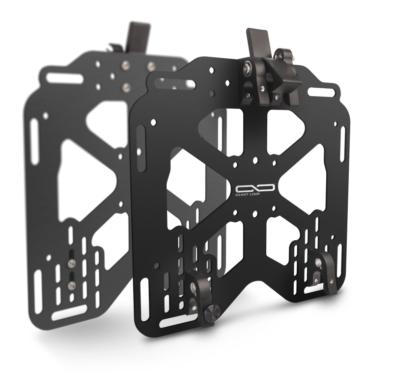 Giant Loop PNMT25 Pannier Mounts 18mm Round Tubing Hangers Black Motorcycle