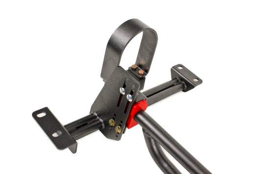 BMR 1993-2002 F-Body with DSL Torque Arm Tunnel Mount (For Stock Exhaust) - Black Hammertone