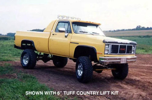 Tuff Country 16721K 6in Lift Kit (52in Rear Springs) No Shocks for 1973-1987 Chevrolet 3/4 Ton K20