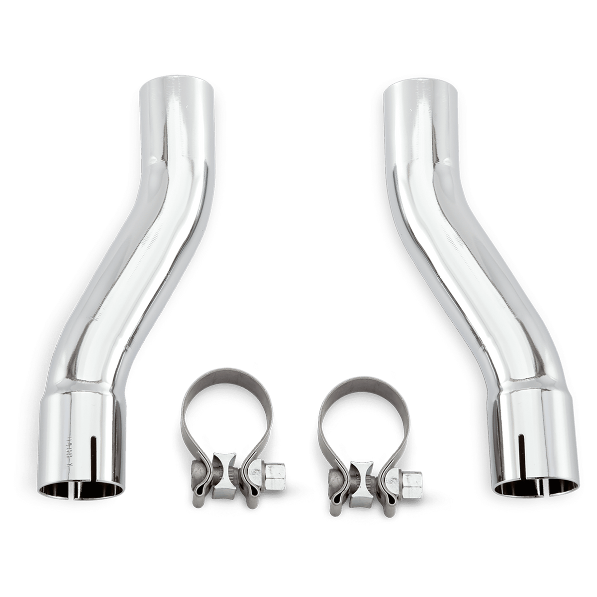 Vance & Hines 16785 Exhaust Adapter Kit Chrome for 2009-2016 Harley-Davidson Touring/Trike