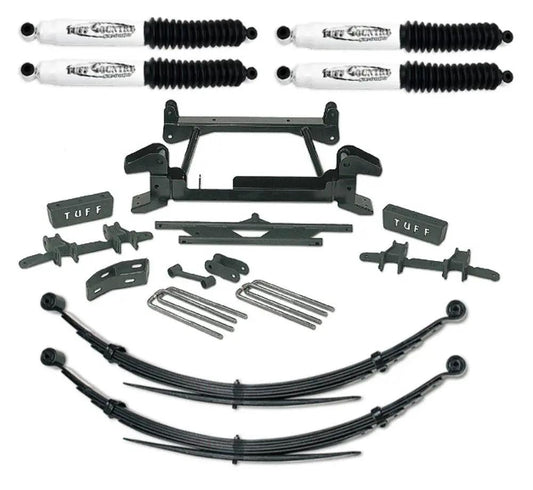 Tuff Country 16822KN 6in Lift Kit with Rear Leaf Spring SX8000 for 1988-1997 Chevrolet K25/35 8-Lug