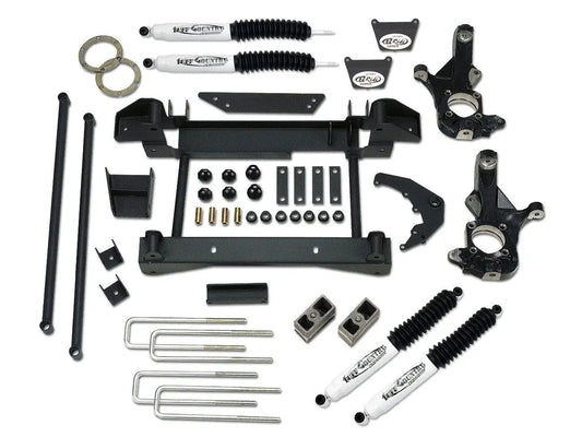 Tuff Country 16985 6in Lift Kit (1-Piece Sub Frame) No Shocks for 2001-2010 Silverado 2500HD 4WD