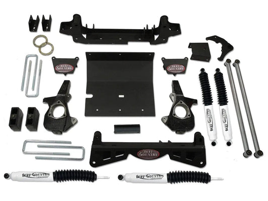 Tuff Country 16993 6in Lift Kit (3-Piece Sub Frame) No Shocks for 2001-2010 Silverado 2500HD 4WD