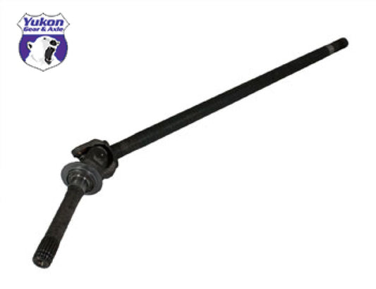 Yukon Gear & Axle YA C68004080AA 1541H Alloy Right Hand Replacement Front Axle Assembly For Dana 30 JK