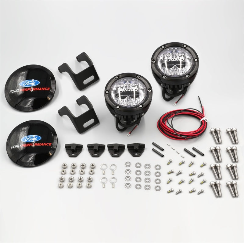 Ford Racing for 2021-2026 Ford Bronco Mirror Mounted 4in Rigid LED Lights Kit