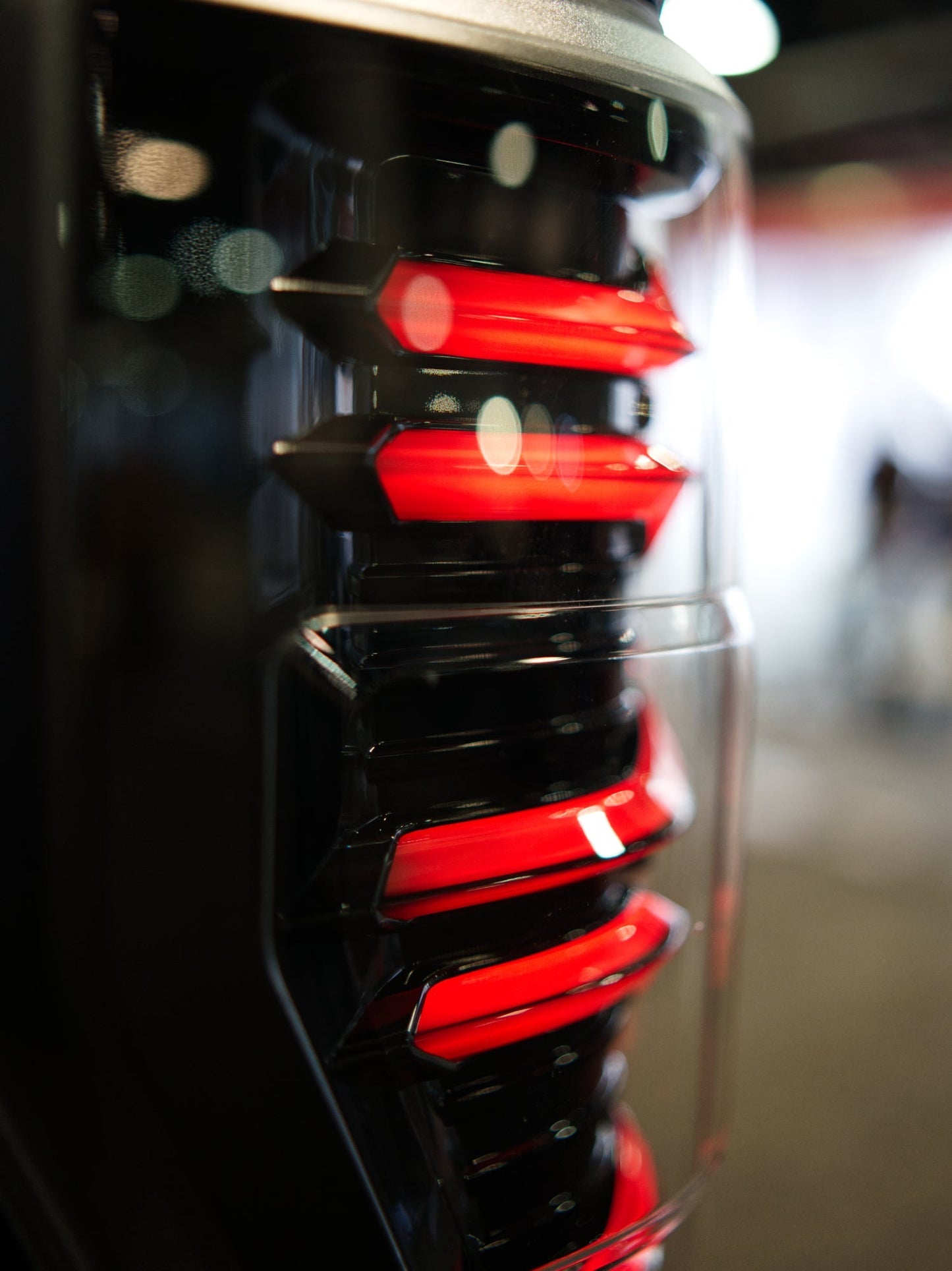 AlphaRex 659092 17-19 Ford F150/F250/F350 LUXX LED Taillights - Black-Red