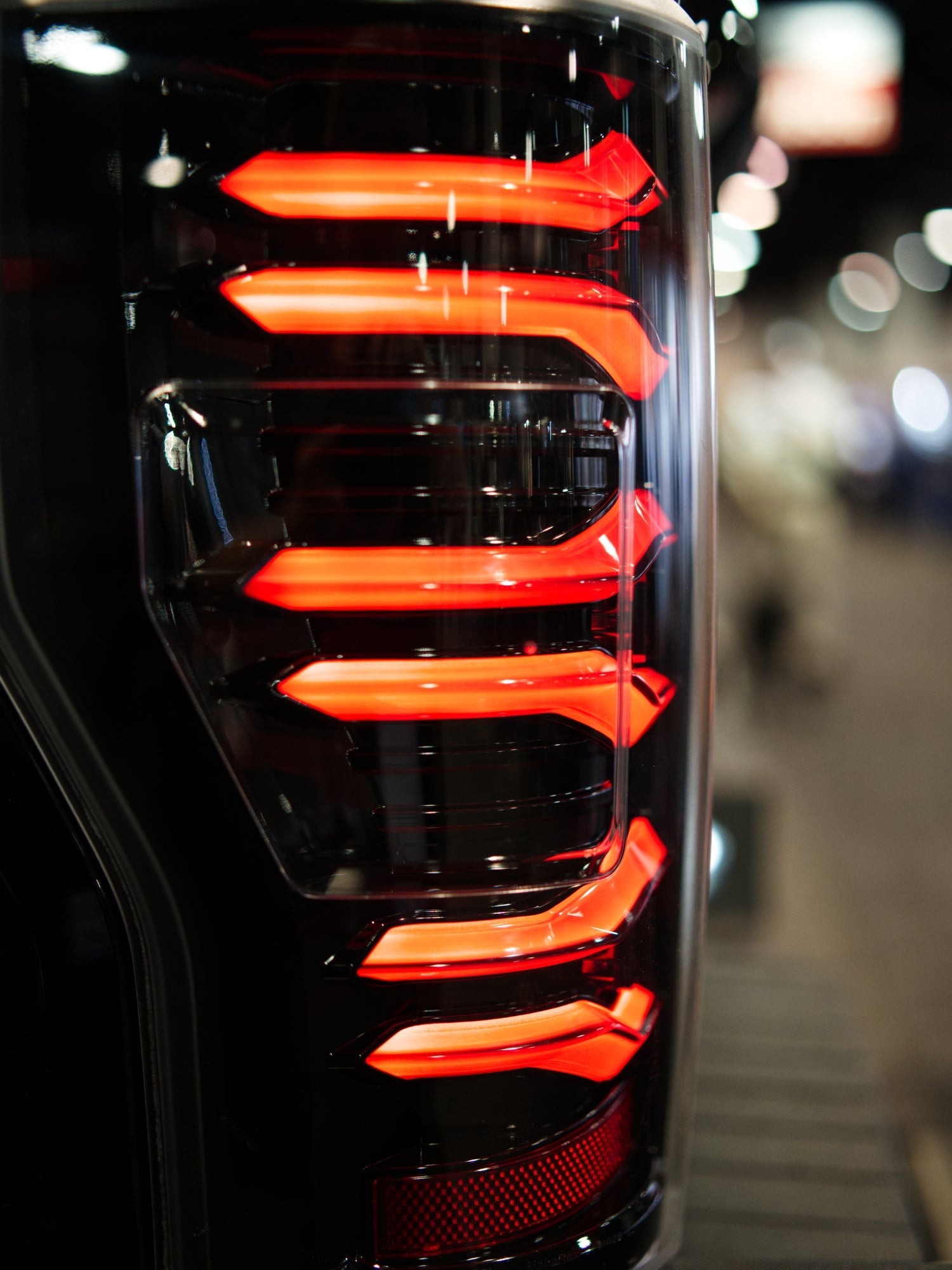 AlphaRex 659091 17-19 Ford F150/F250/F350 LUXX LED Taillights - Black
