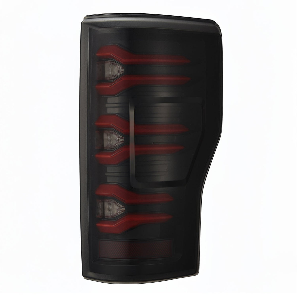 AlphaRex 659092 17-19 Ford F150/F250/F350 LUXX LED Taillights - Black-Red
