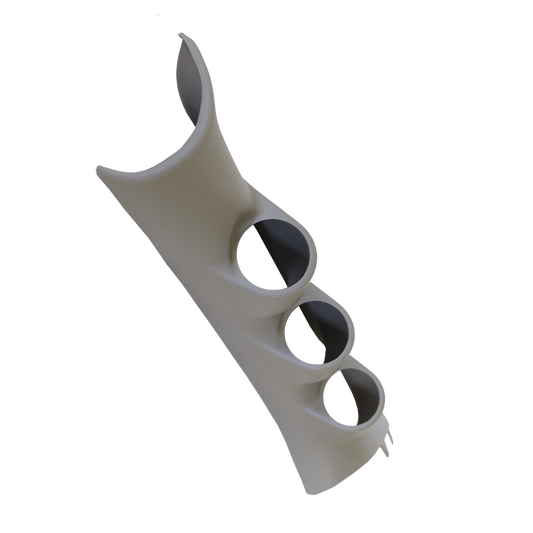 AutoMeter 17219 2-1/16in Triple A-Pillar Pod for 2010-2012 Dodge Ram 1500 2500 3500
