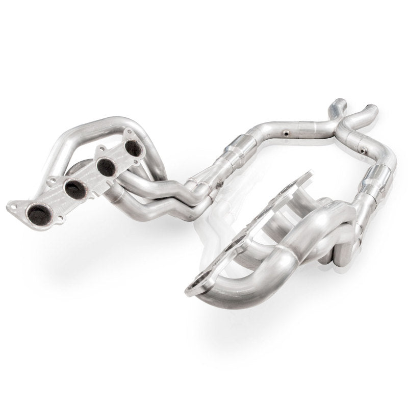 Stainless Works for 2011-2014 Mustang GT Headers High-Flow Cats 3in X-Pipe SM12HCATX