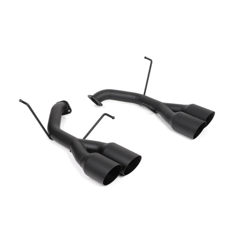 BLOX Racing 2022+ WRX Muffler Delete / Axle Back Single Wall 4in - Matte Black Tips BXEX-51106-BK