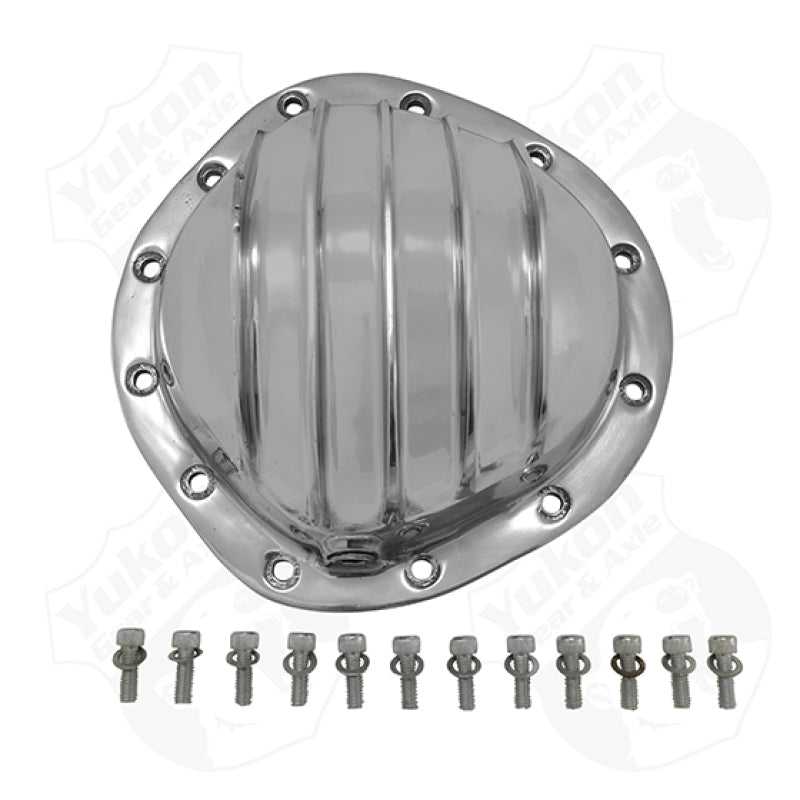 Yukon Gear & Axle YP C2-GM12T Polished Aluminum Cover For GM 12 Bolt Truck
