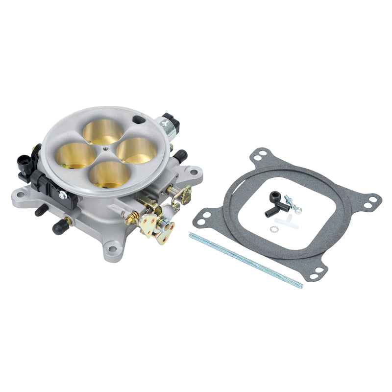 Edelbrock 4150 Throttle Body Victor EFI 4-Barrel 4150 Style Flange 1.75 in Bores Die Cast