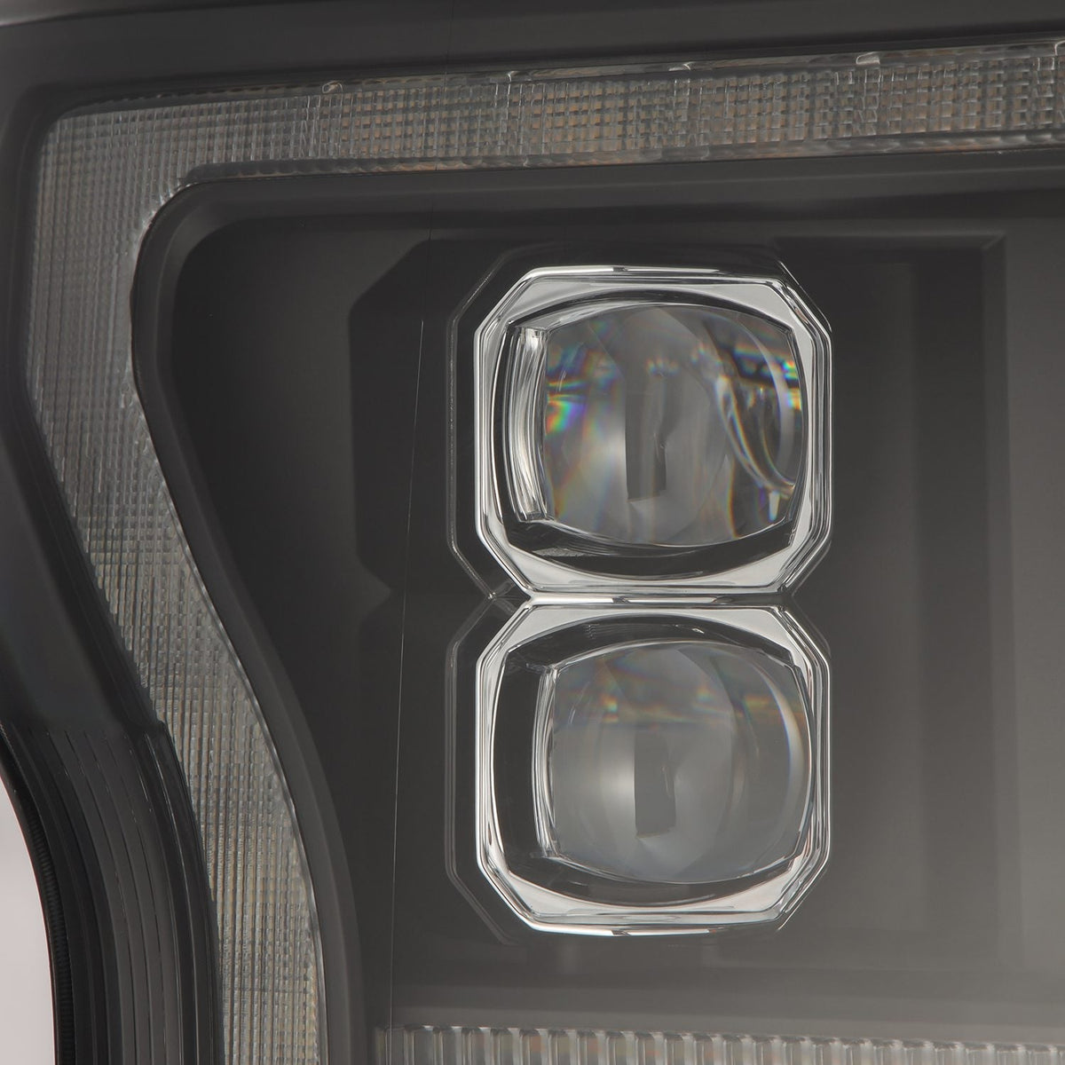 AlphaRex 880248 18-20 Ford F-150 NOVA LED Projector Headlight Black (14th Gen G2 Style)