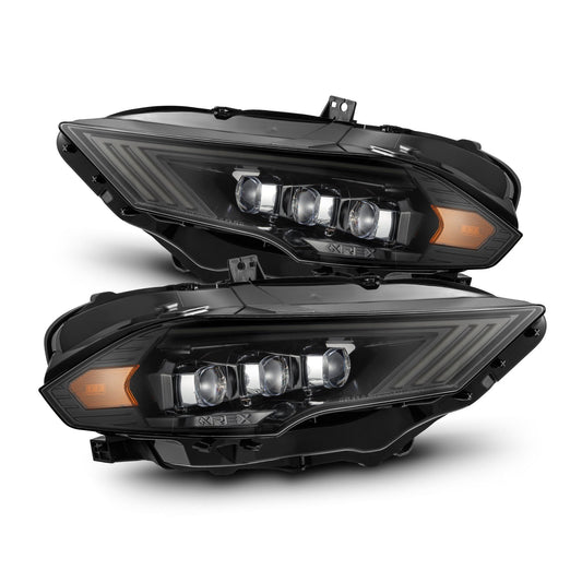 AlphaRex 880257 2018-2022 Ford Mustang NOVA-Series LED Projector Headlights Alpha-Black