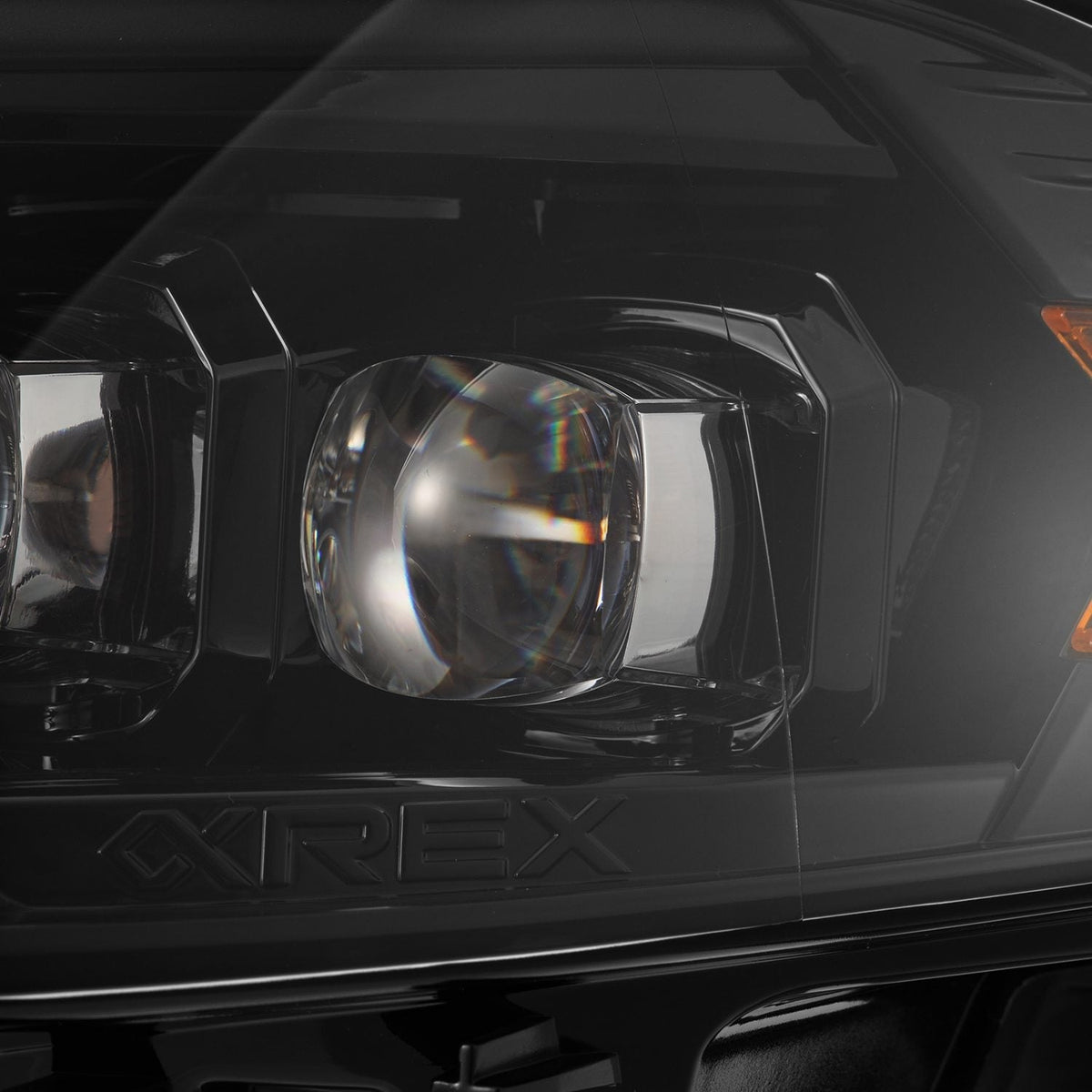 AlphaRex 880257 18-22 Ford Mustang NOVA-Series LED Projector Headlights Alpha-Black