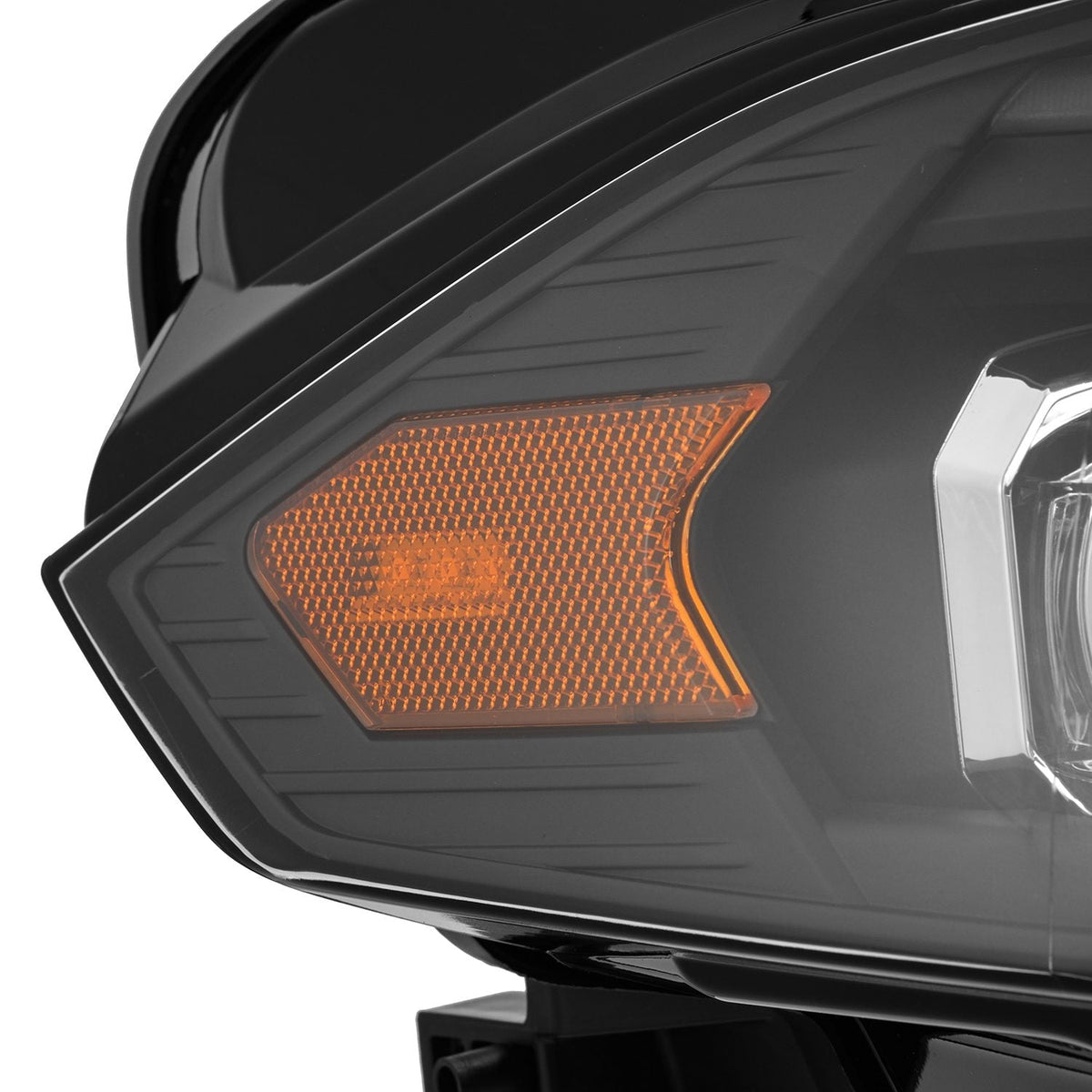 AlphaRex 880258 18-22 Ford Mustang NOVA-Series LED Projector Headlights Black