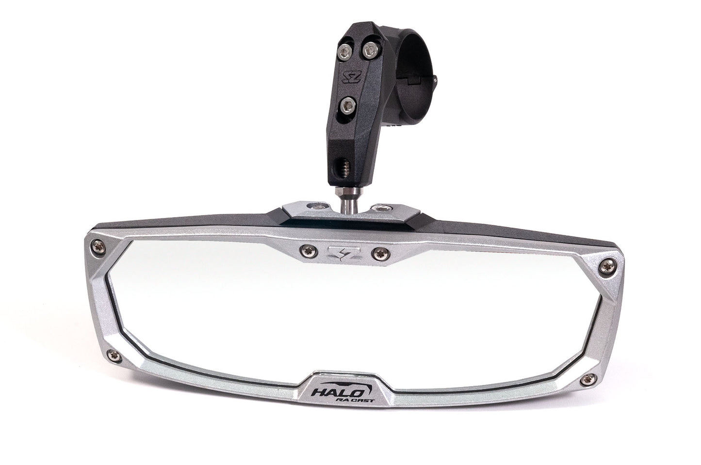 Seizmik 03+ A Cat/CFM/Hon/Kaw/Pol/Yam Halo-RA Cast Rearview Mirror - 1.75 in. Clamp Pair 56-18024