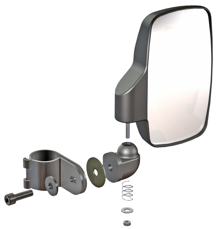 Seizmik 08+ Polaris/Kubota Breakaway Sideview Mirror - 1.5 in. Steel Clamp Pair 18081