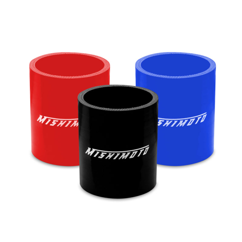 Mishimoto 2.25 Inch Black Straight Coupler - #MMCP-225SBK