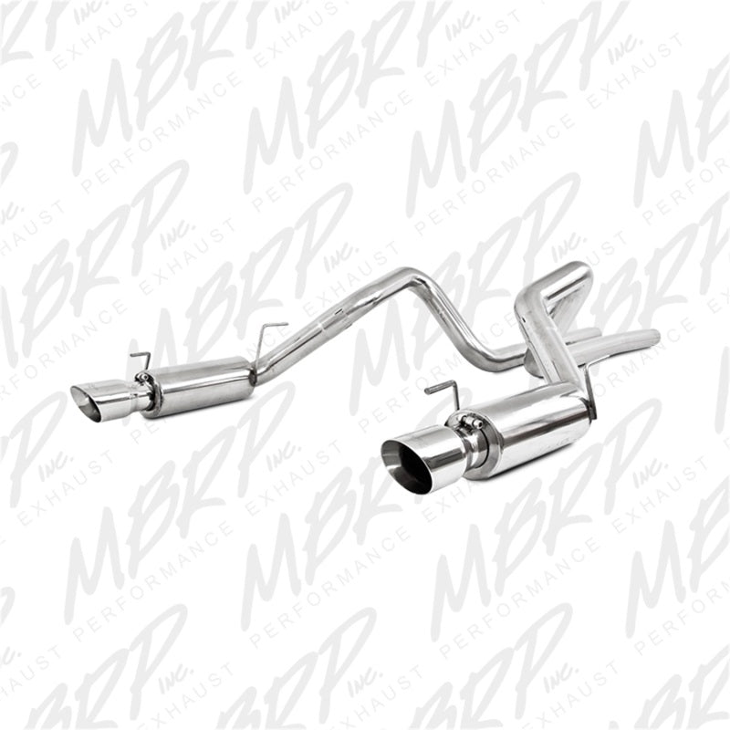 MBRP 05-09 Ford Shelby GT500 / GT Race Version, T409 4in Tips Exhaust