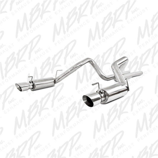 MBRP 05-09 Ford Shelby GT500 / GT Race Version, T409 4in Tips Exhaust