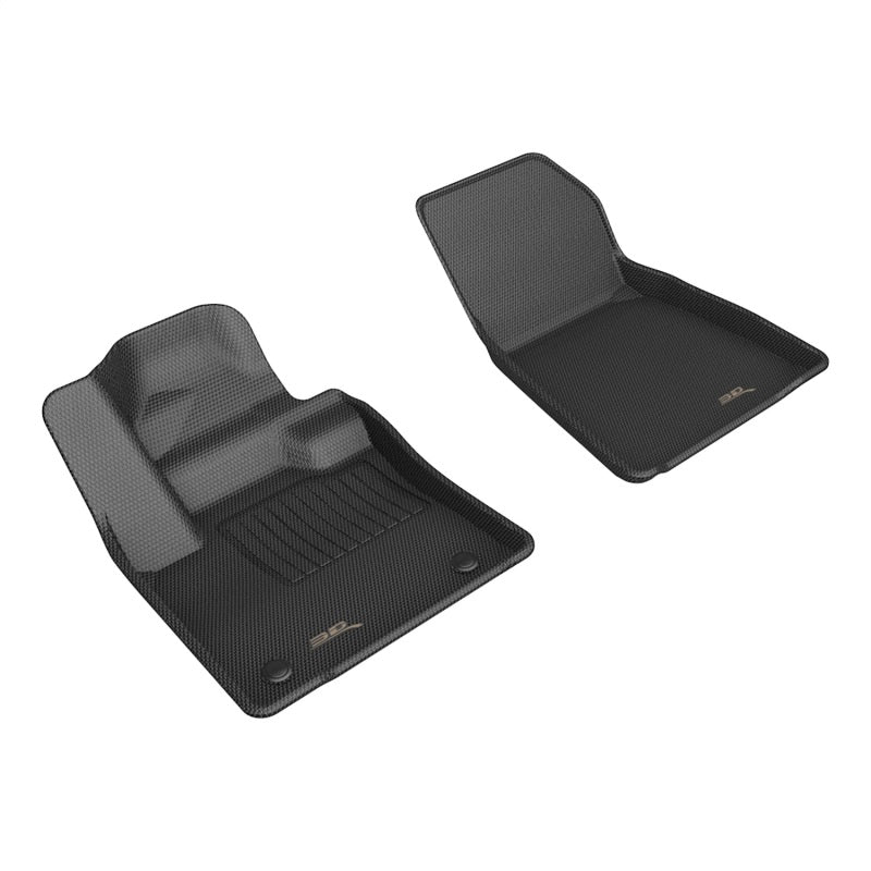 3D MAXpider Kagu Front Floor Mats for 2023-2026 Volvo C40 Recharge