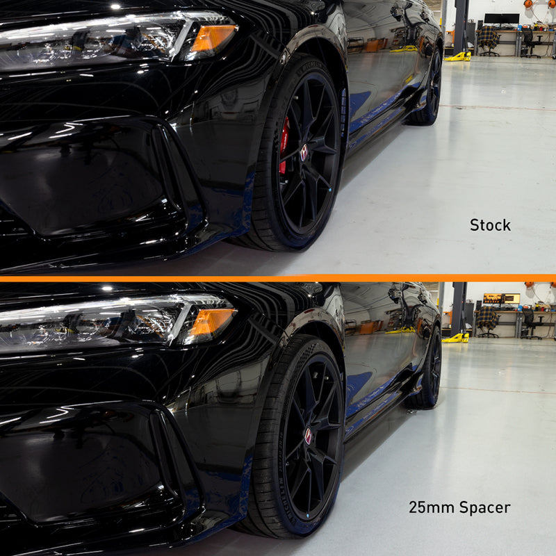 Mishimoto Wheel Spacers - 5x120 - 64.1 CB - M14 x1.5 - 50mm - BK - #MMWS-013-500BK