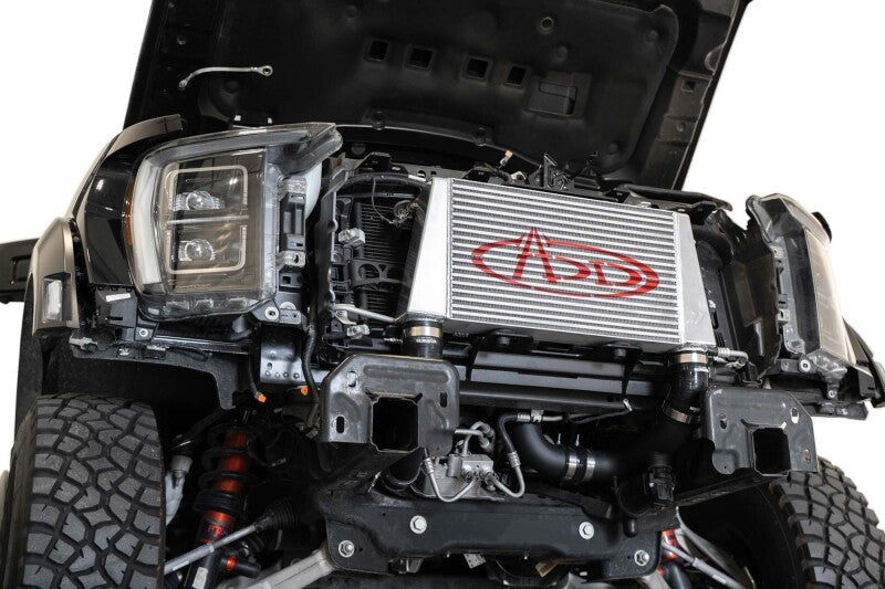 Addictive Desert Designs for 17-18 Ford F-150 Raptor High Mount Intercooler Upgrade Kit Clocked