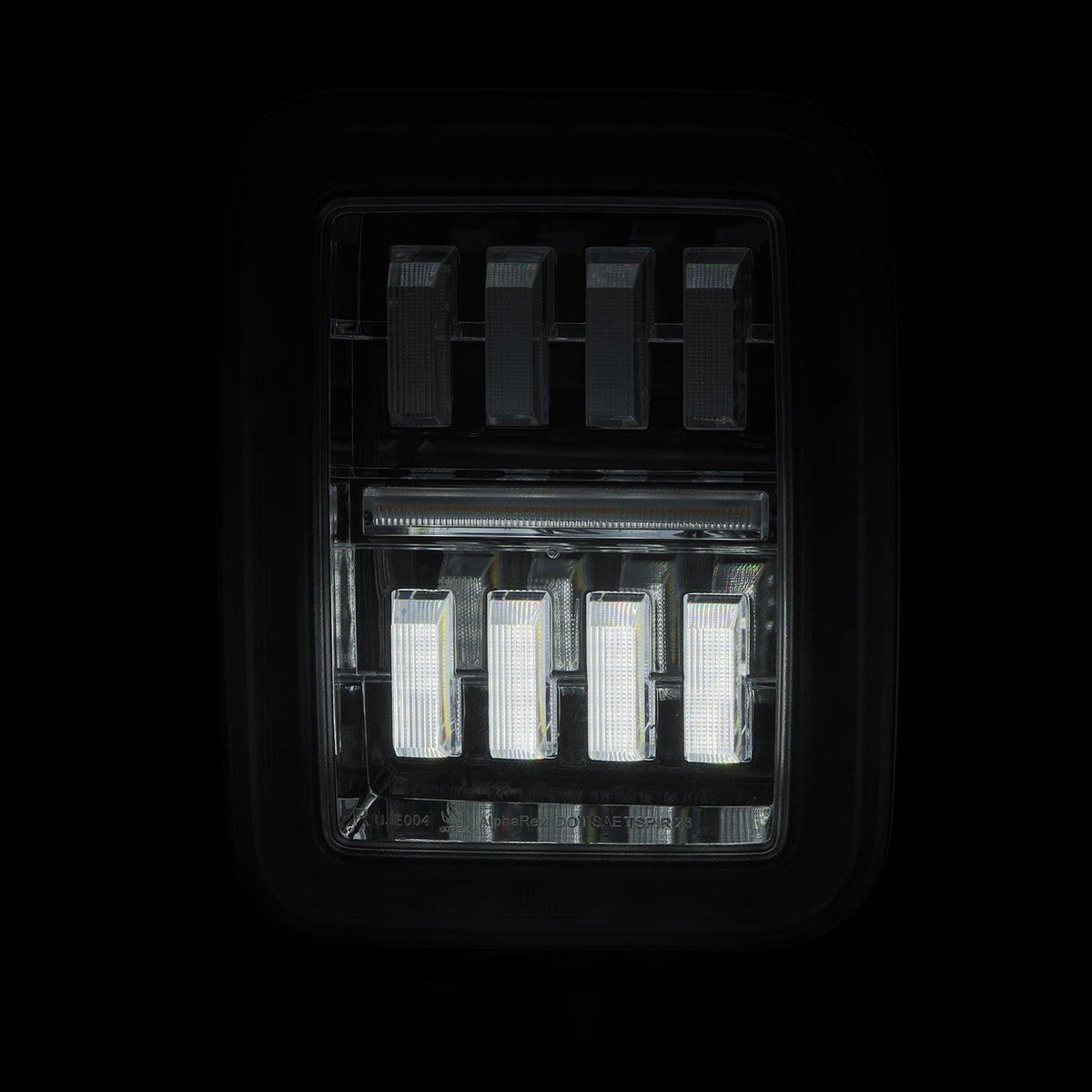 AlphaRex 602060 19-24 Jeep Gladiator JT Nova-Series Prismatic LED Tail Lights - Chrome