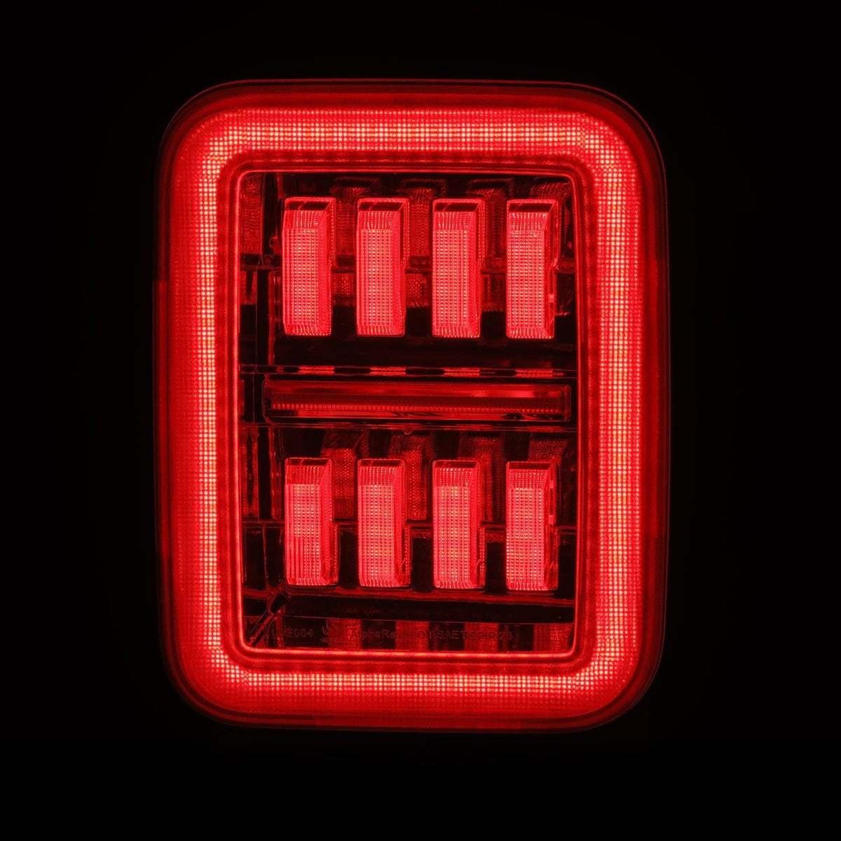 AlphaRex 602060 19-24 Jeep Gladiator JT Nova-Series Prismatic LED Tail Lights - Chrome