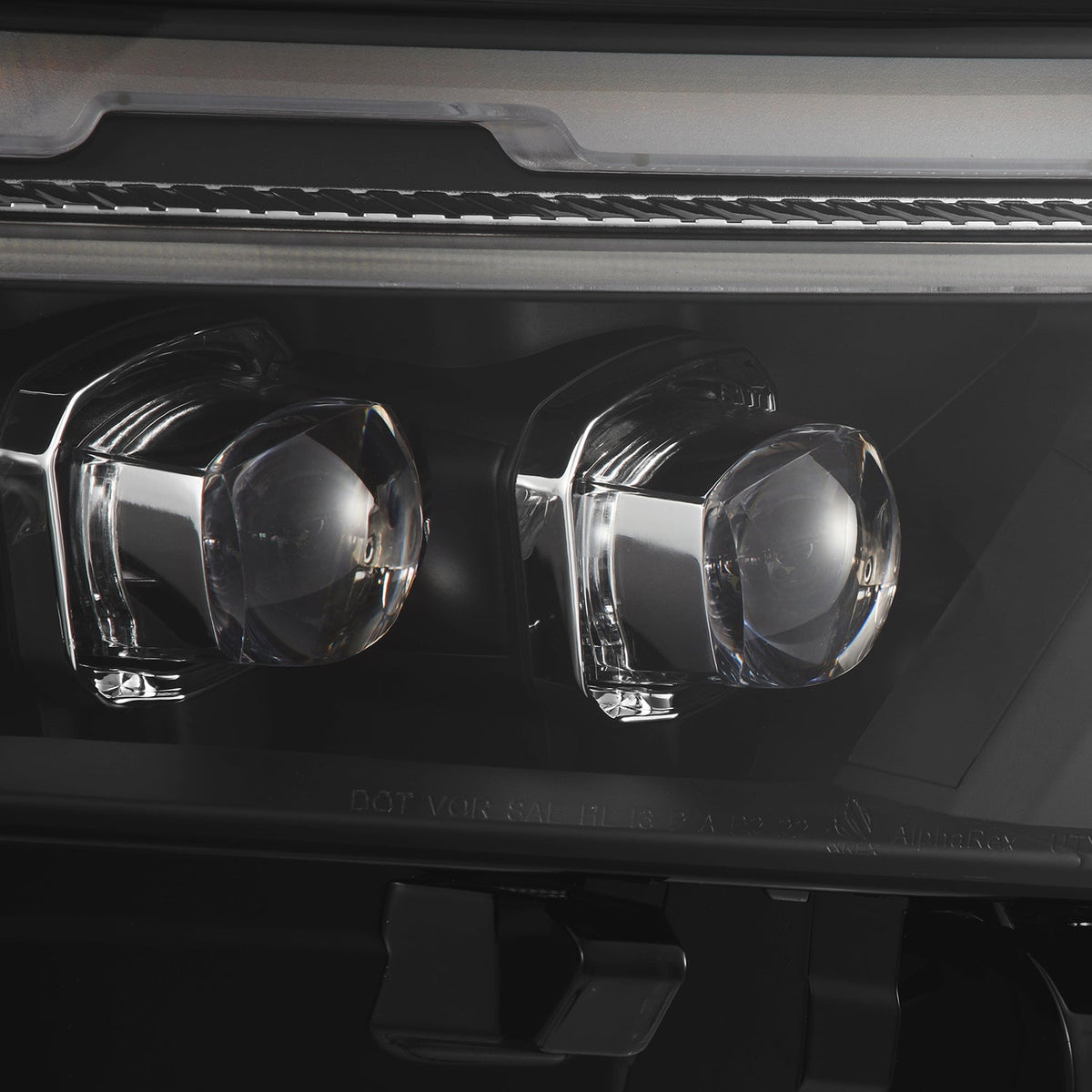 AlphaRex 880870 19-23 Toyota RAV4 (High Trim) NOVA LED Projector Headlights Black
