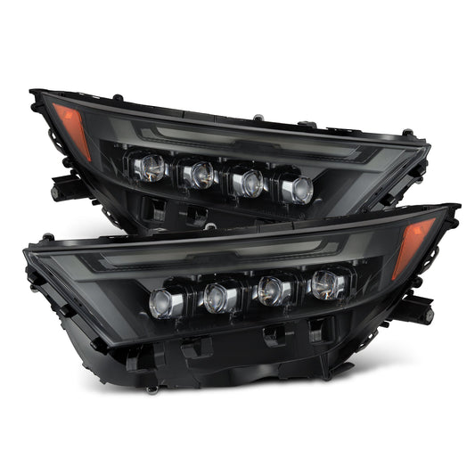 AlphaRex 880857 2019-2023 Toyota RAV4 NOVA LED Projector Headlights Alpha-Black