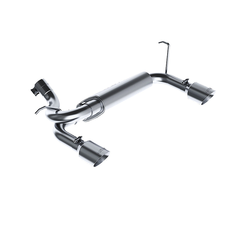 MBRP S5528AL Cat-Back Exhaust System - 2007-2018 Jeep Wrangler JK | Aluminized