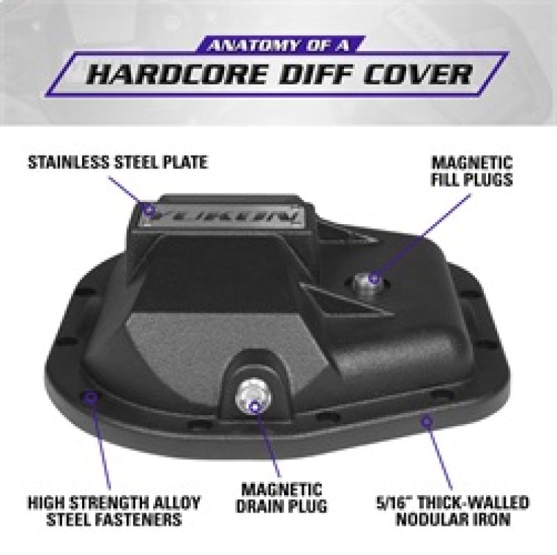 Yukon Gear & Axle YHCC-F10.5 for 97-17 Ford E150 9.75in Rear Differentials Hardcore Cover
