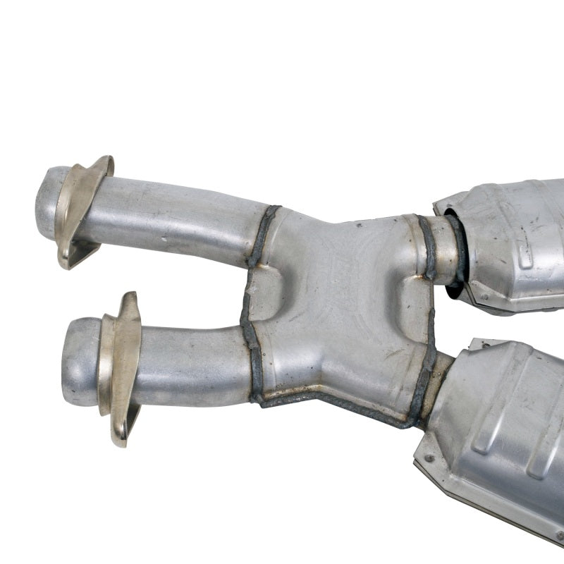 BBK Performance 1663 High Flow X-Pipe with Catalytic Converters (2-1/2 in) for 1994-1995 Ford Mustang 5.0L