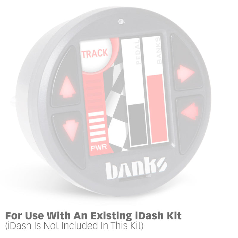 Banks Power Pedal Monster® Kit, Molex MX64, 6 Way, Use w/iDash® 1.8, CARB, 07-19 RAM 2500/3500 & 11-20 FORD 6.7L