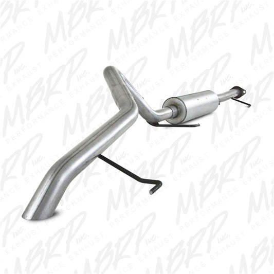 MBRP 2007-2009 Toyota FJ 4.0L V6 Cat Back Off-Road Tail No tip