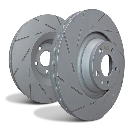 EBC 2021+ Ford Bronco / 19-23 Ford Ranger 2WD 2.3T (Gas) USR Slotted Rear Rotors USR7849