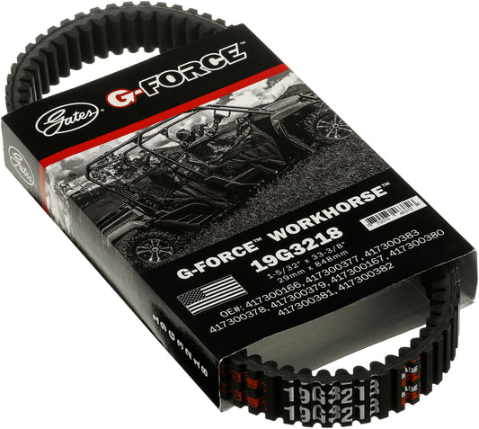 Gates 19G3218 G-Force CVT Belt for 2002 Kawasaki Prairie 650 633cc