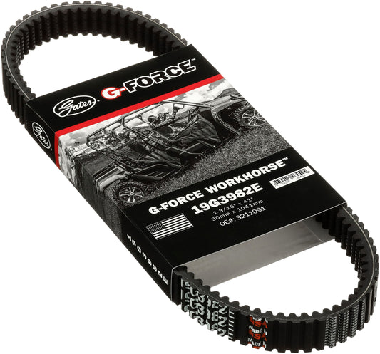 Gates 19G3982E G-Force CVT Belt for 2003-2005 Polaris Sportsman 597cc