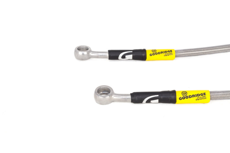 Goodridge 09-14 Honda Fit (Non-EV Models) Stainless Steel Brake Line Kit 20114