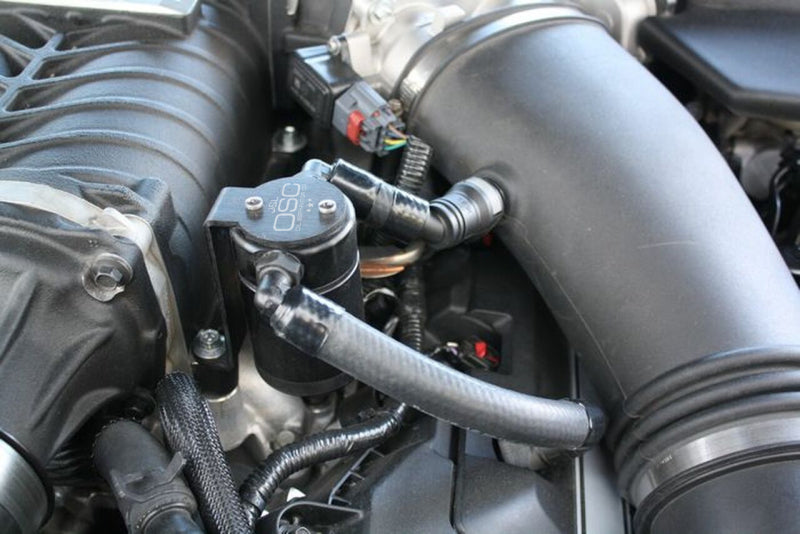 J&L 11-17 Ford Mustang GT (w/Roush/VMP Supercharger) Driver Side Oil Separator 3.0