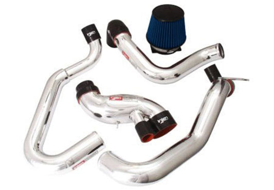 Injen 03-06 Evo 8/9/MR Cast Aluminum Intake System w/ Full Intercooler Piping Polished Short Ram Int - #SP1898P