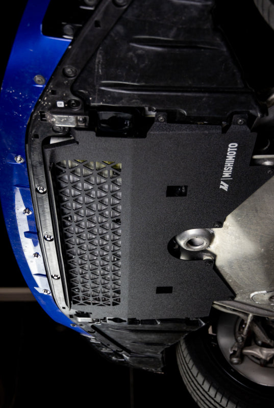Mishimoto 2021+ BMW G80/G82/G87 M2/M3/M4 Skid Plate Engine - Wrinkle Black - #MMSD-G80-21WBK