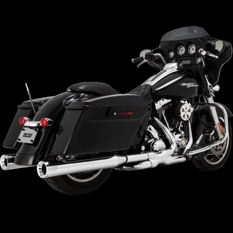 Vance & Hines 16703 Eliminator 400 S Slip-Ons Chrome for 1995-2025 Harley-Davidson Touring/Trike