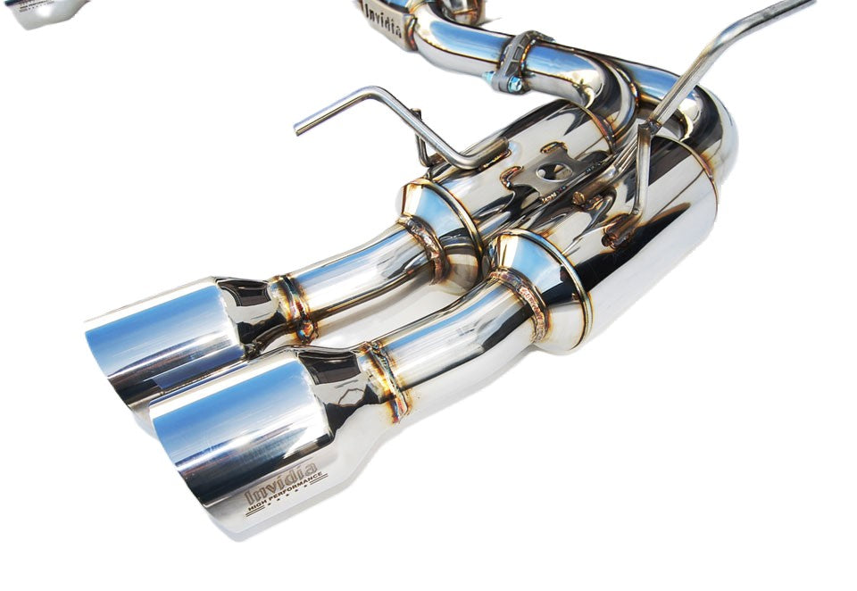 Invidia HS11STIGM4SS 11-14 Subaru WRX/STI Sedan Gemini R400 Quad S.S.Tips Cat-back Exhaust