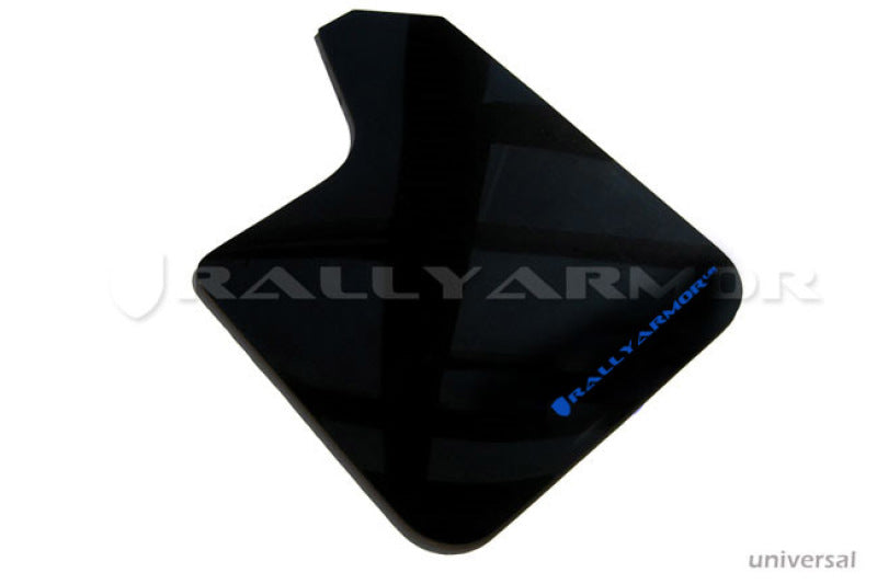 Rally Armor UR Mud Flaps - Universal - Black/Grey Logo - #MF12-UR-BLK/GRY